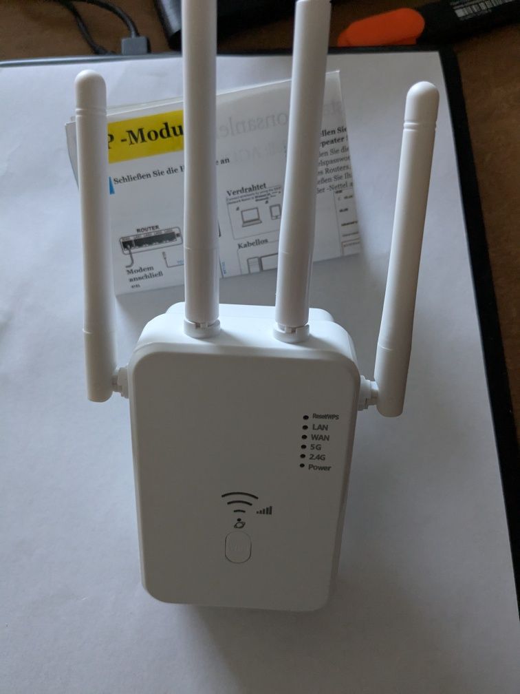 Wi-fi подовжувач, підсилювач, ретранслятор, wi-fi repeater. 1200mbps