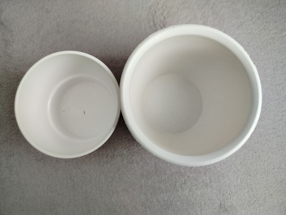 Doniczki ceramiczne 2 sztuki