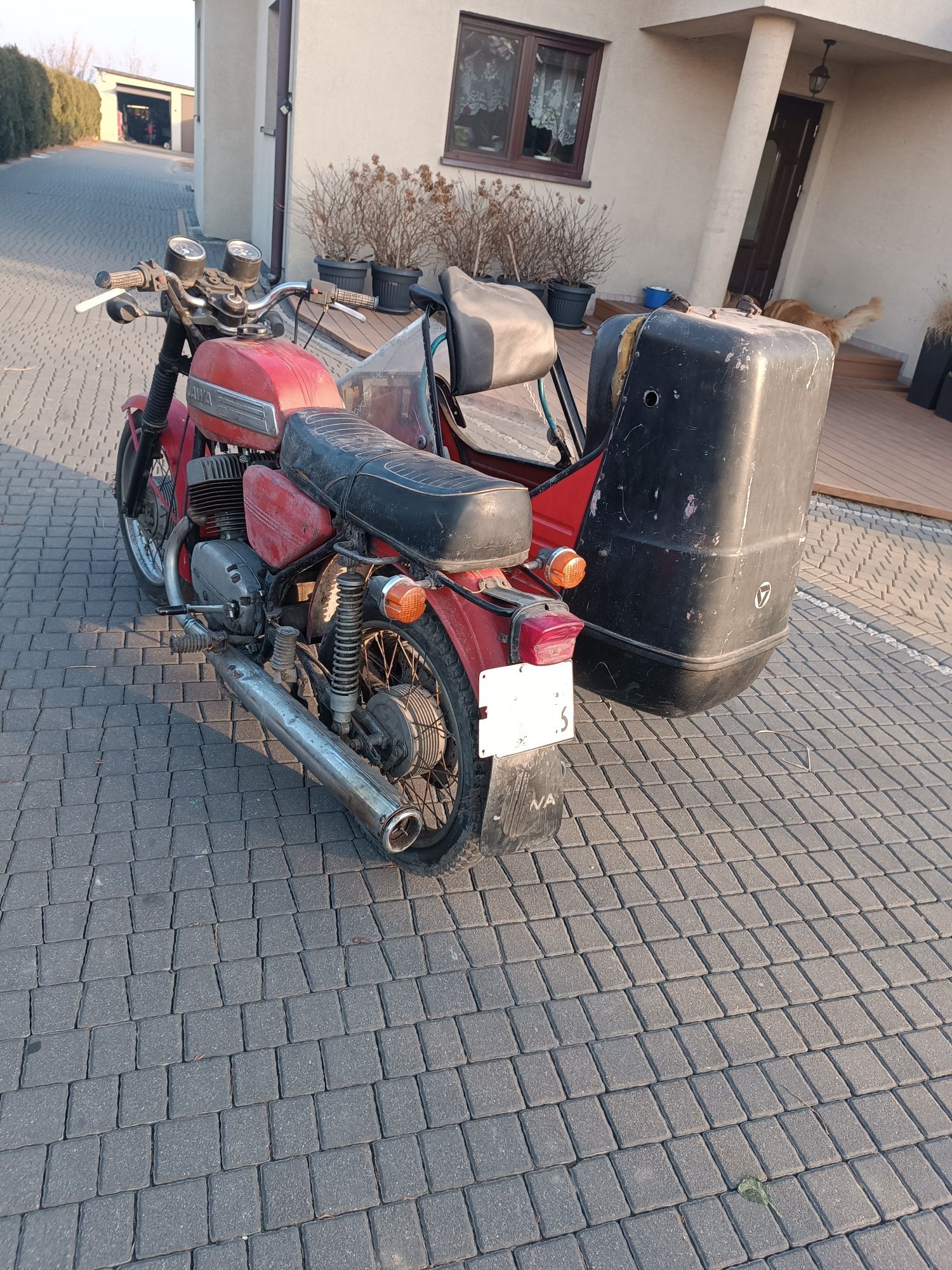 Jawa 350 velorex kosz zamiana zamienię motocykl quad cross prl auto bu
