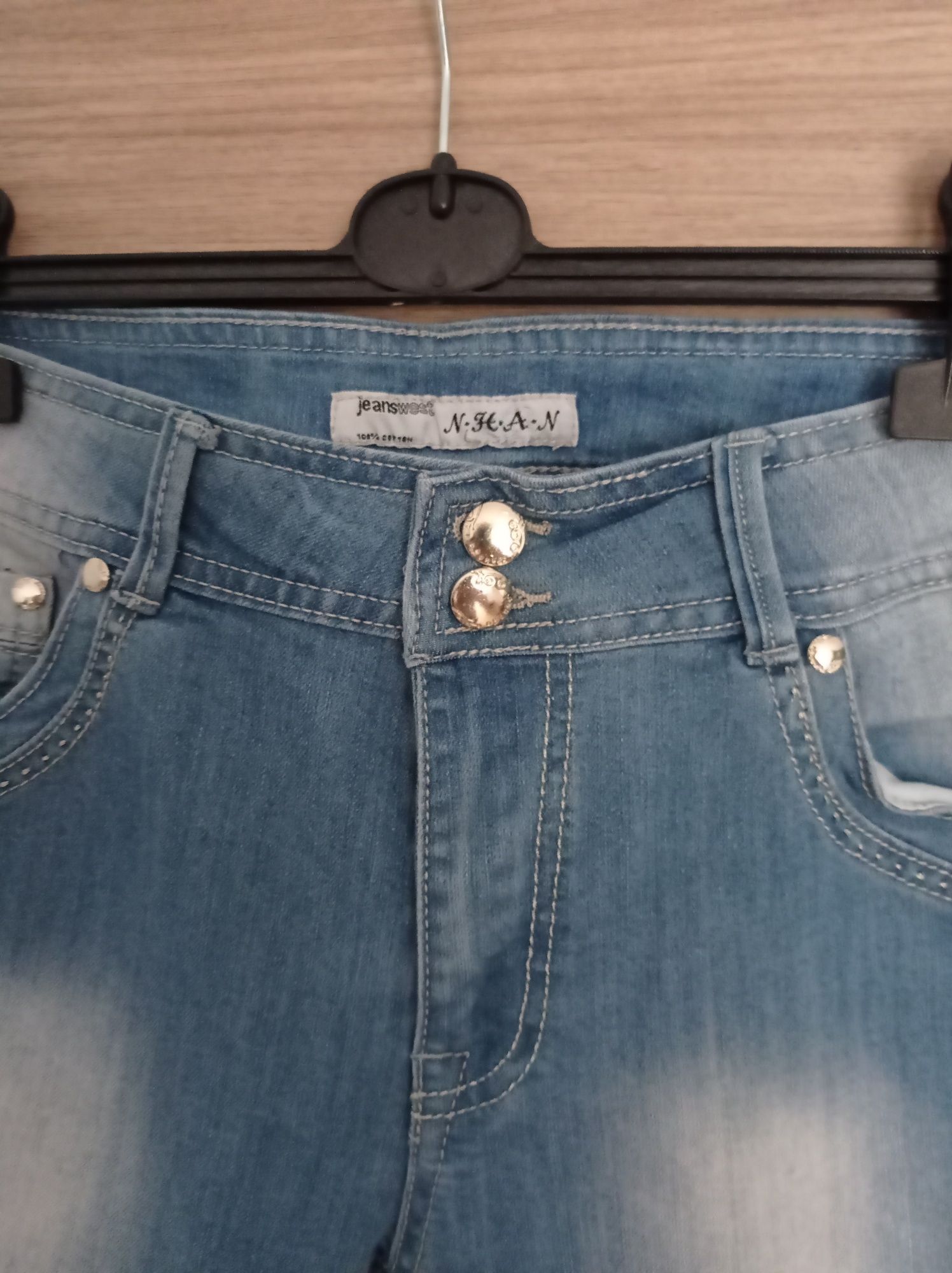 Spodnie jeansowe r 40