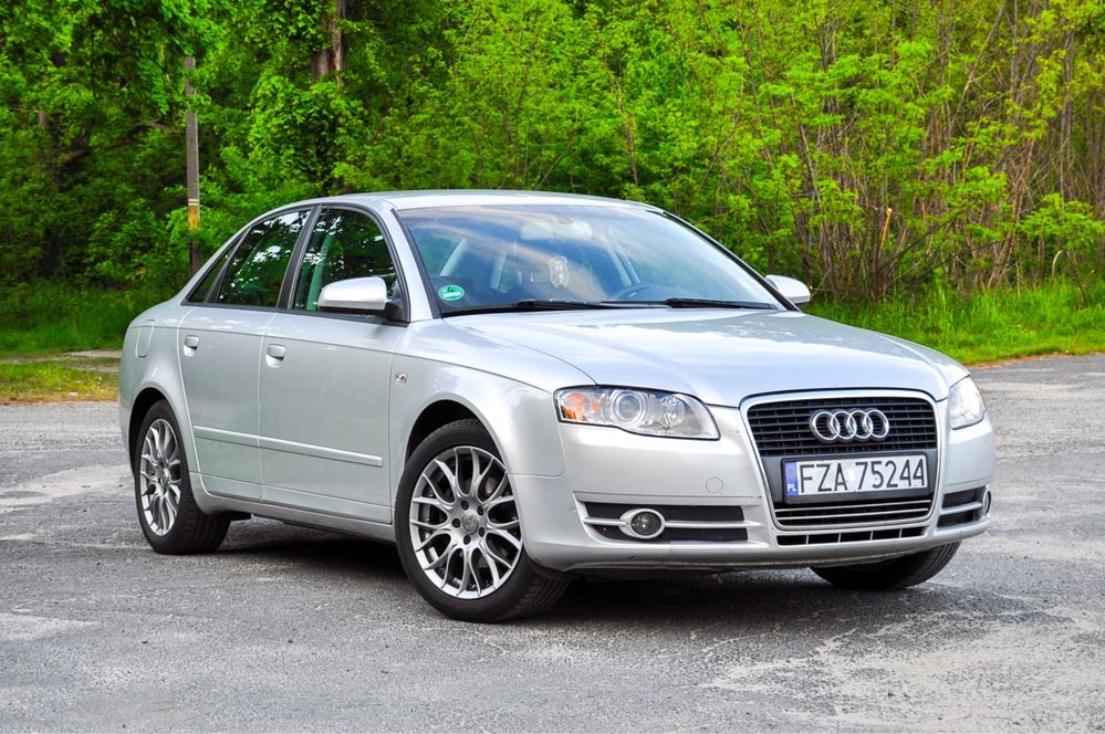 Zadbana prywatnie AUDI A4 B7 * Benzyna 2.0 * NOWE LPG * Sedan * Gaz *
