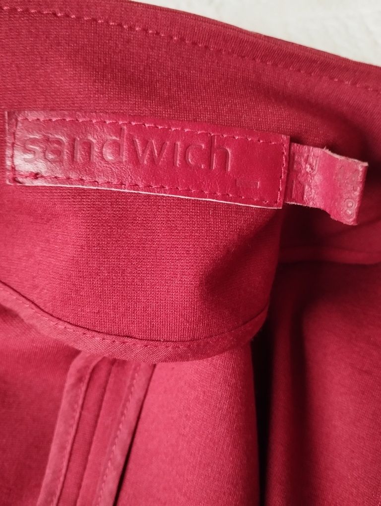 Kurtka ramoneska skóra naturalna z bawełną 44 Sandwich