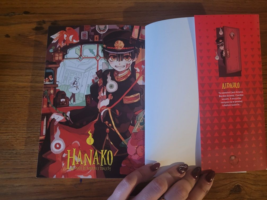 Książka Hanako duch ze szkolnej toalety