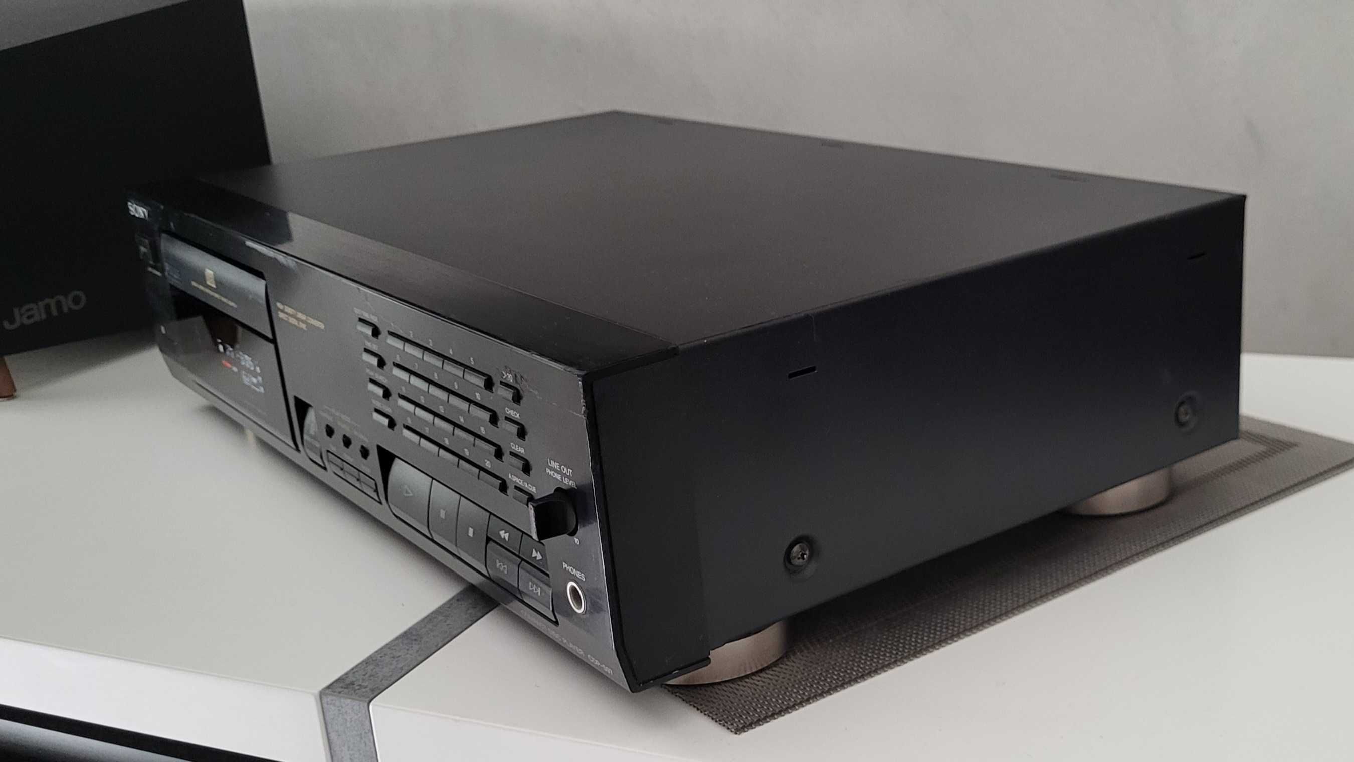 SONY CDP-597 odtwarzacz CD z pilotem