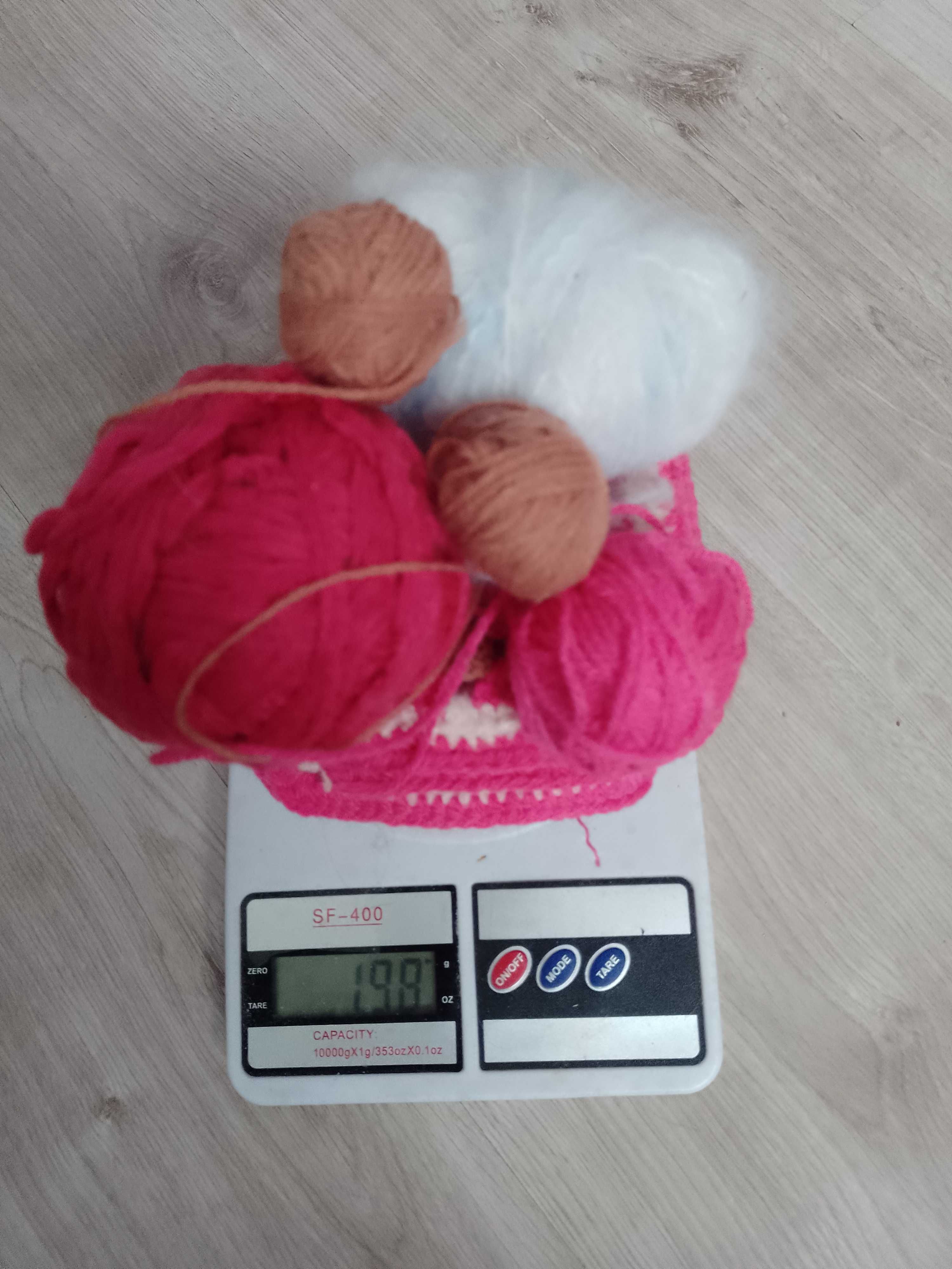 Wielki zestaw mix włóczki 2kg mega WYPRZEDAŻ domowa 3