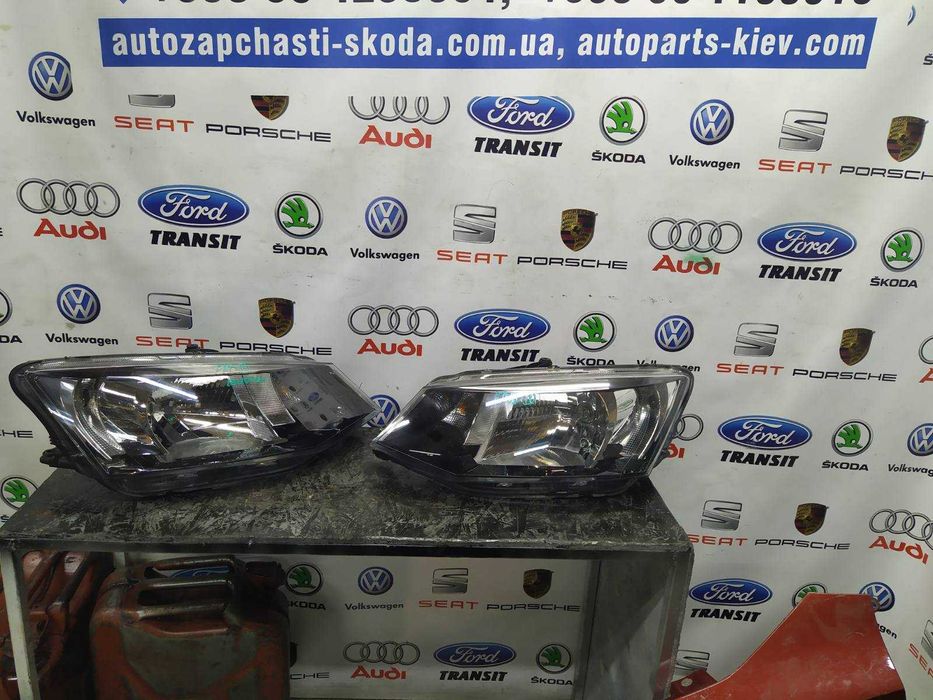 Бампер Шкода Фабия 3 Skoda fabia 3