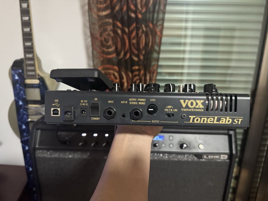 Pedaleira Multiefeitos Vox