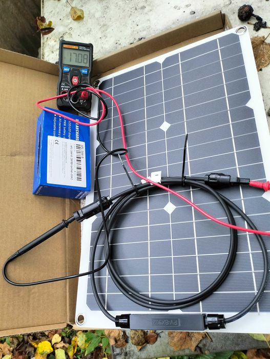 набором: 1 шт 12 вольт солнечные панель и контроллер