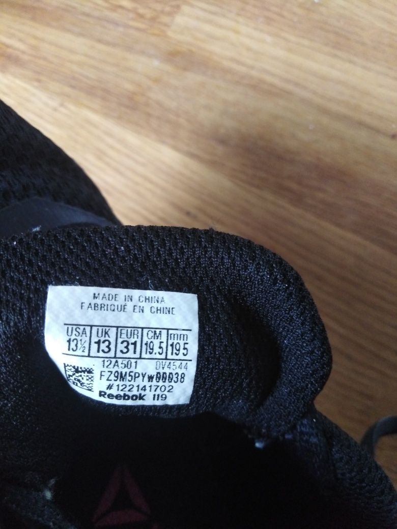 Buty dziecięce Reebok rozm. 31