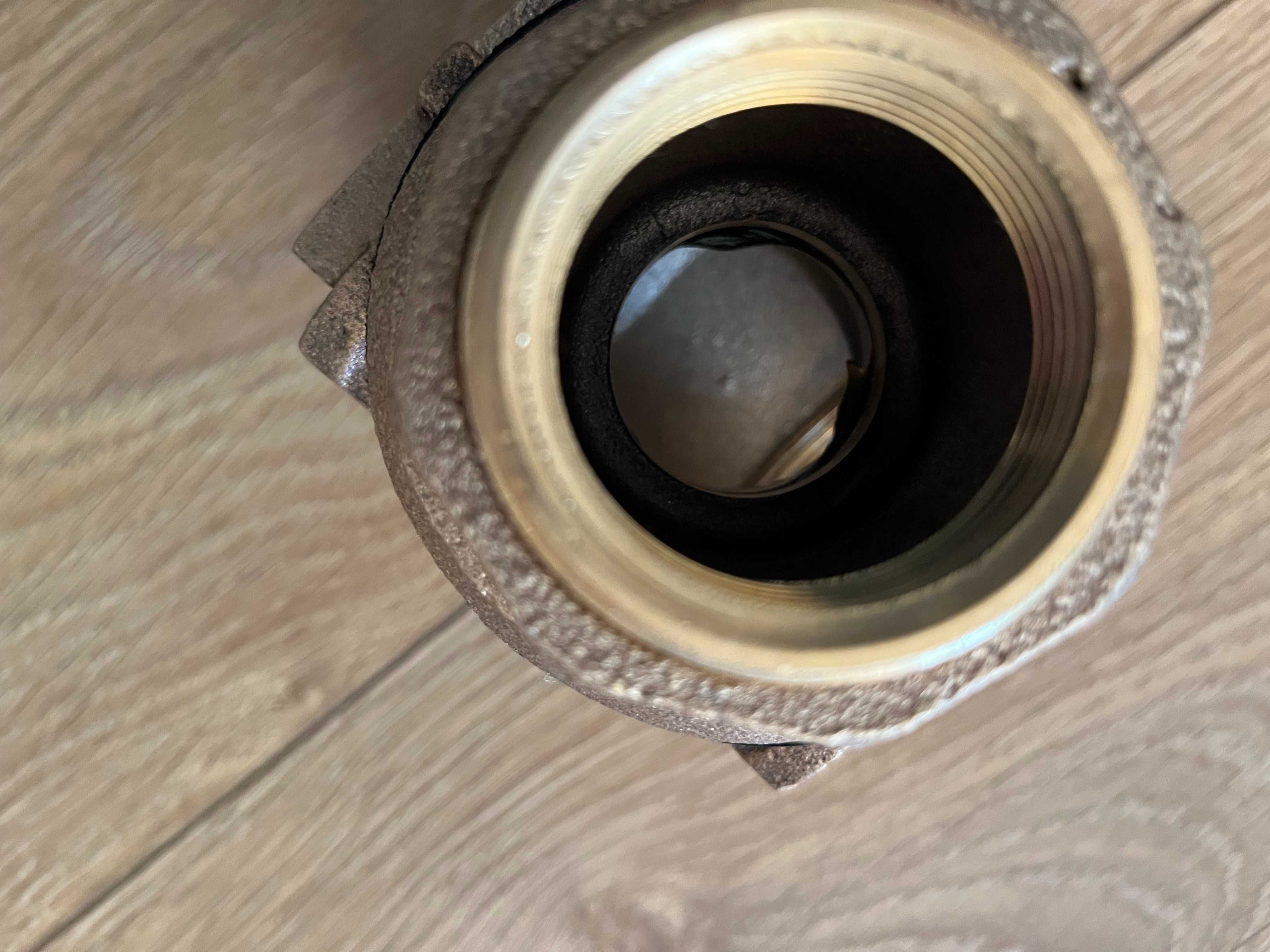 Złącze szwedzkie 1 1/4" pomp głębinowych Brąz