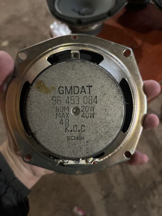 Продам динамики шевроле лаччети 16 и 13 см