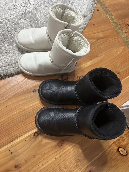 Продам шкіряні угги на дівчинку 32 р 34 р