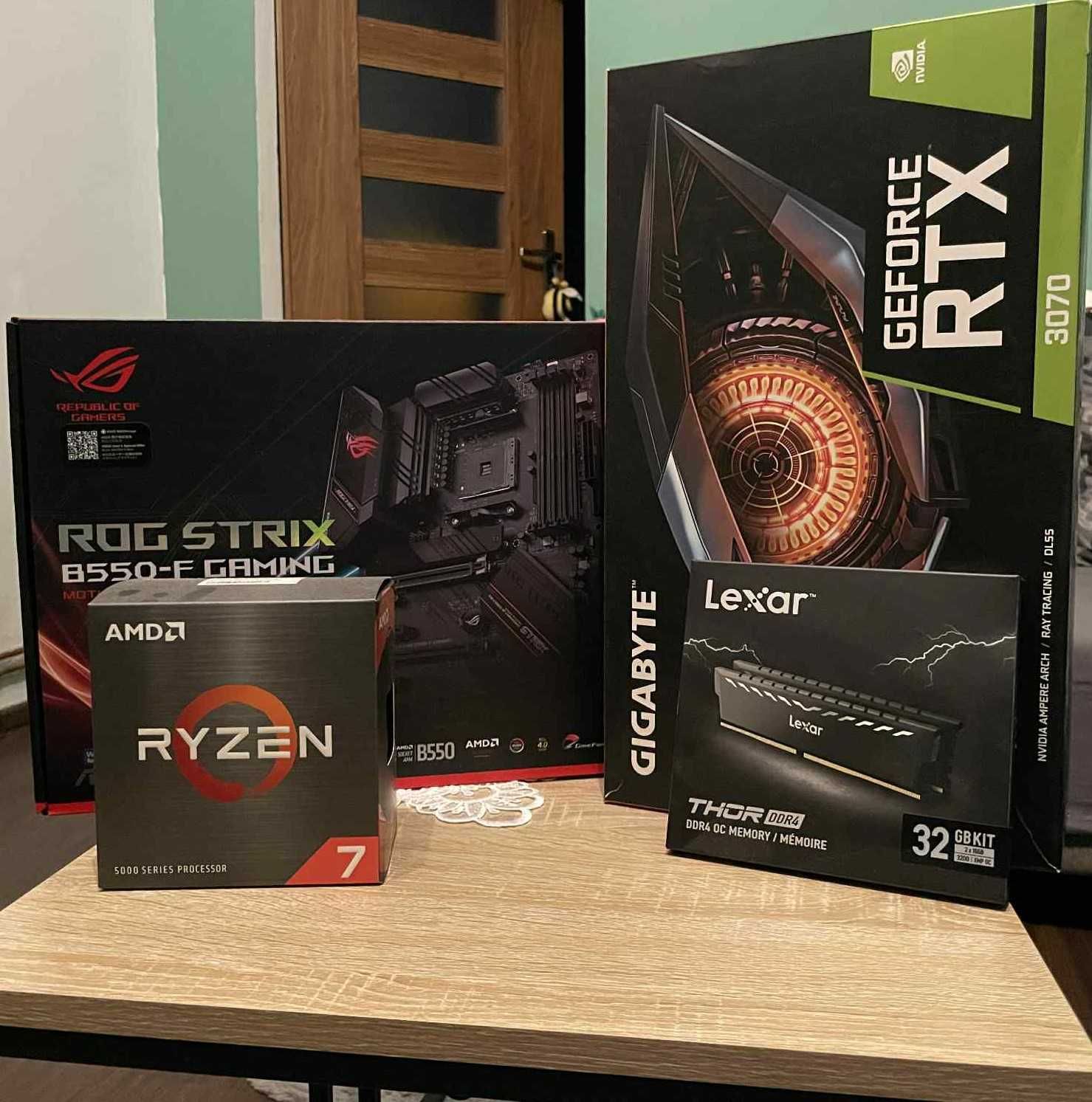 Komputer Gamingowy AMD Ryzen 7 5700x/RTX 3070/32gb ARGB