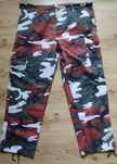 Spodnie wojskowe bojówki Red camo MilTec XXXL