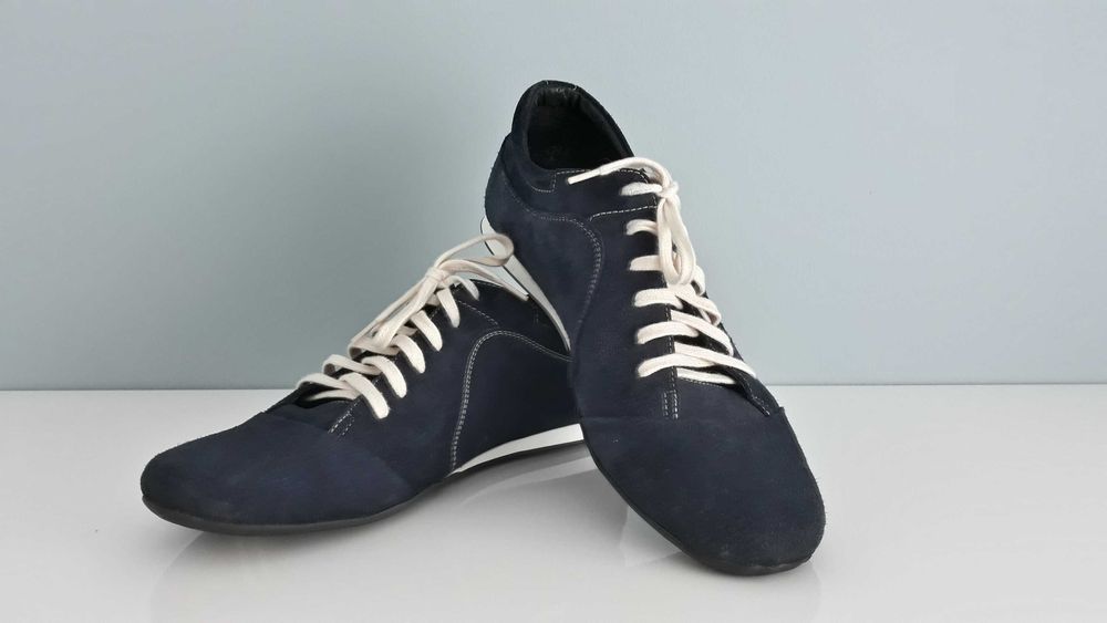 Męskie buty PAKO LORENTE rozmiar 40 - Zamsz