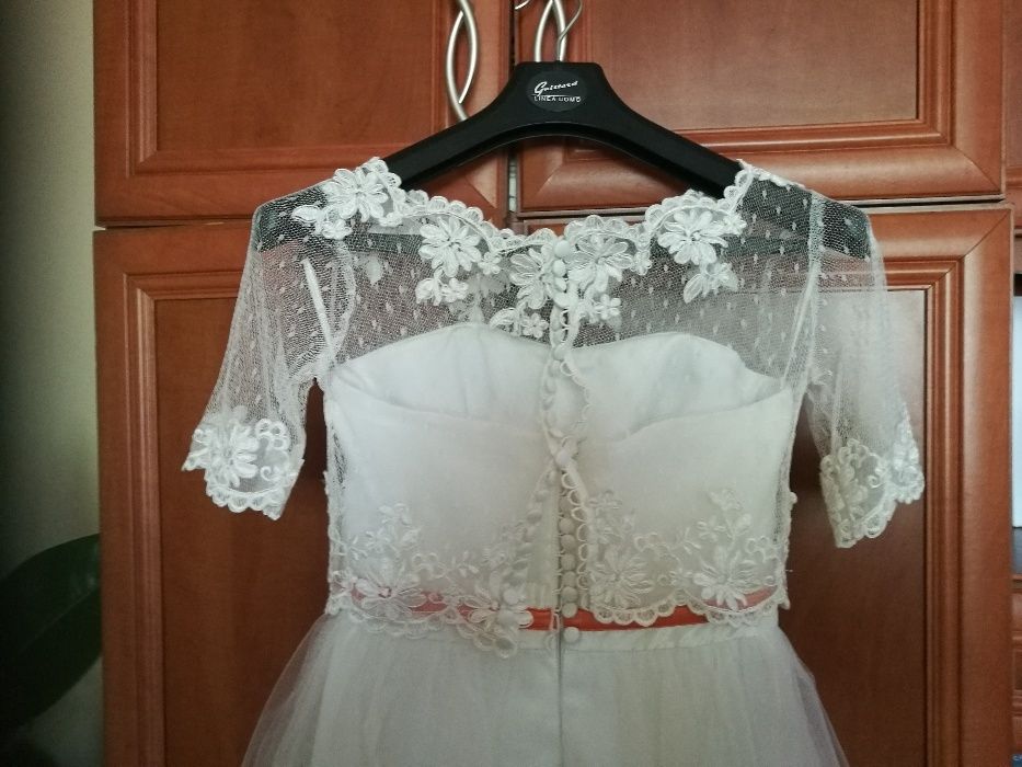 Suknia ślubna, kurtka, narzutka na ślub, uroczystość plus gratisy