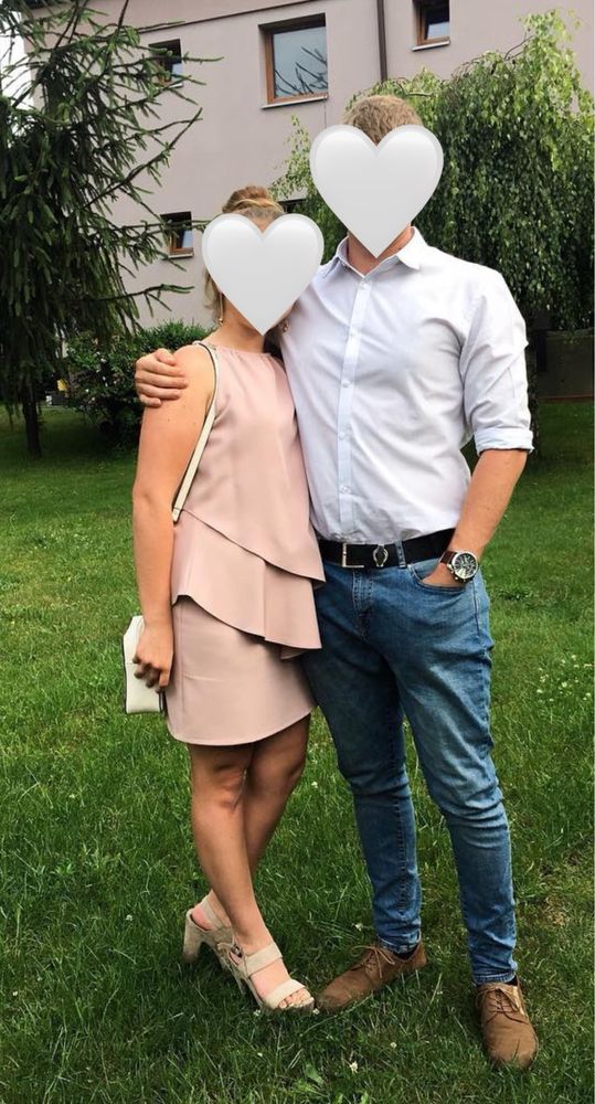 Sukienka brudny róż