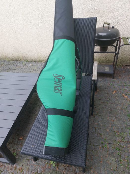 Nowy usztywniany 3 komorowy pokrowiec na wędki SENSAS 190cm