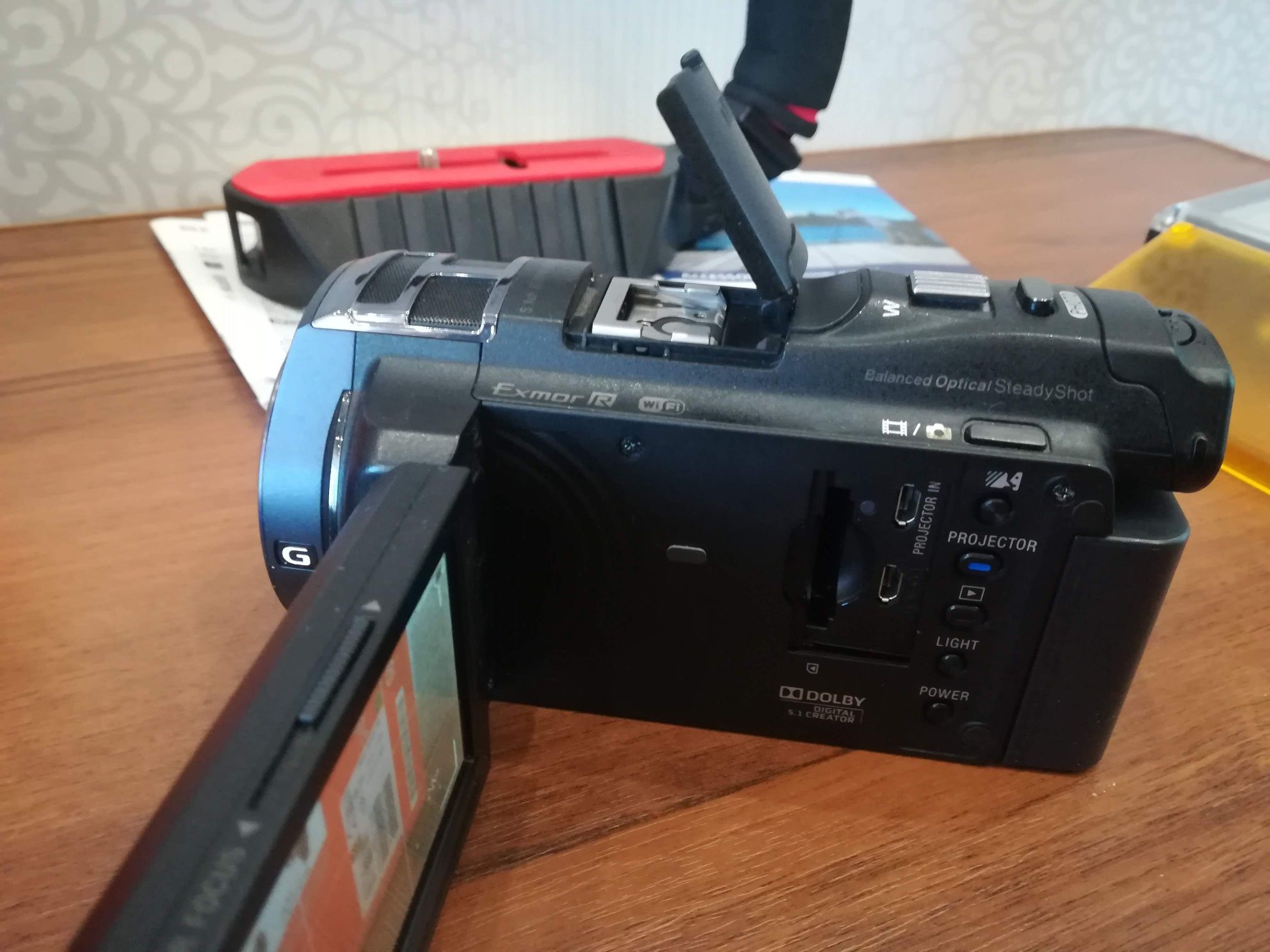 Sony HDR-PJ810E  + тримач