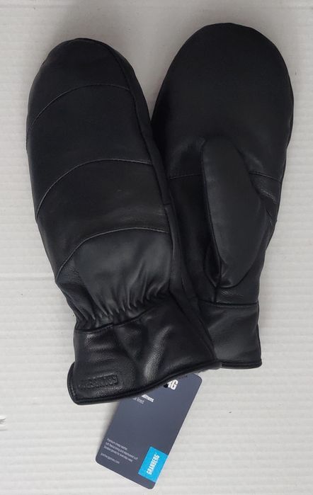 Варежки рукавицы кожа мех