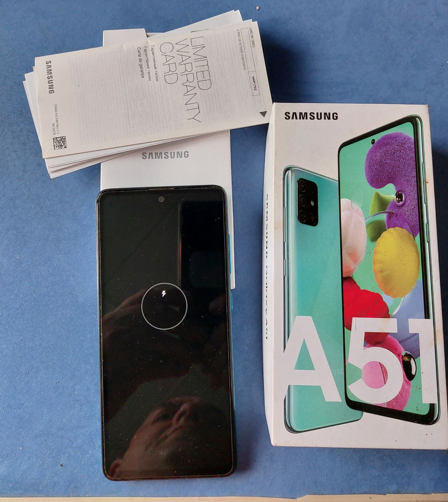 Samsung A 51 , 6/128 GB, Crush Blue. Разбор .