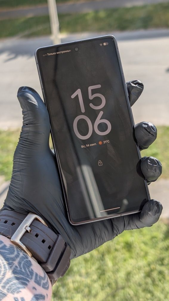 Google pixel 7 + 3 чохла та зарядка
