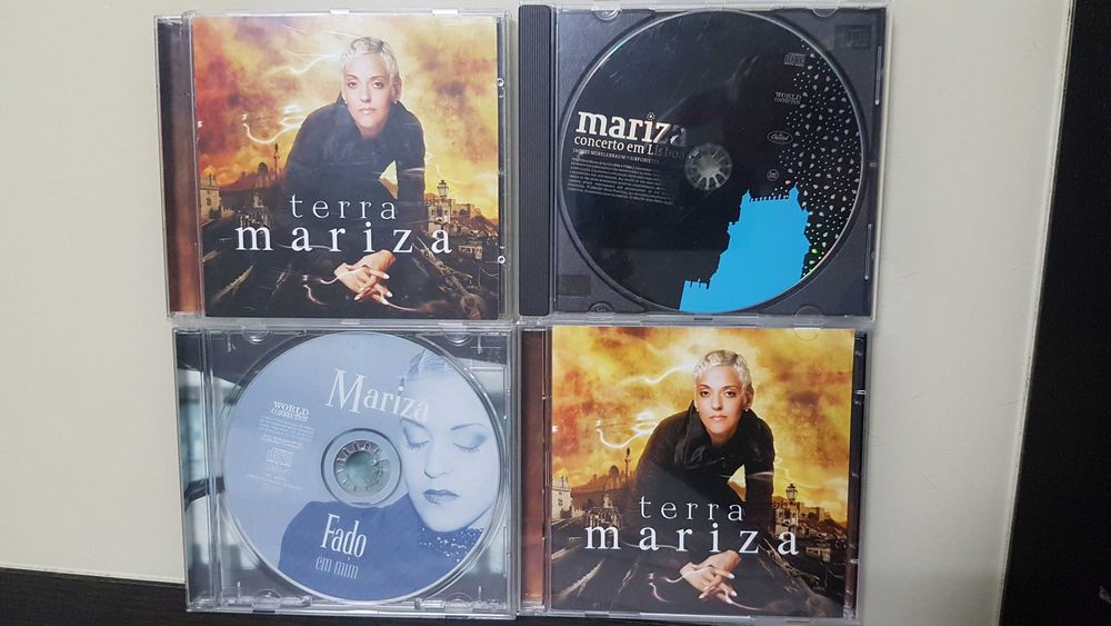 4 CD's de Mariza - 2 euros unidade