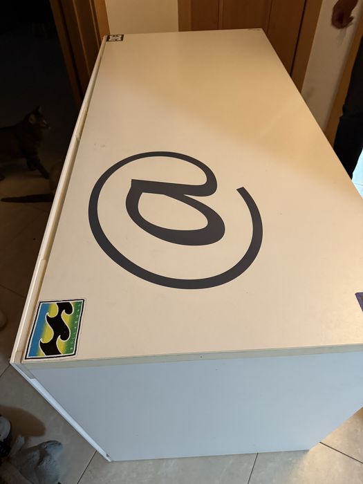 Secretaria branca 120x60