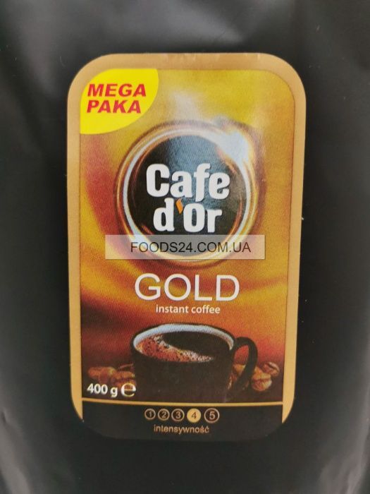 Кофе растворимый Cafe d'Or Gold, 400г. Опт / Кава сублімована розчинна