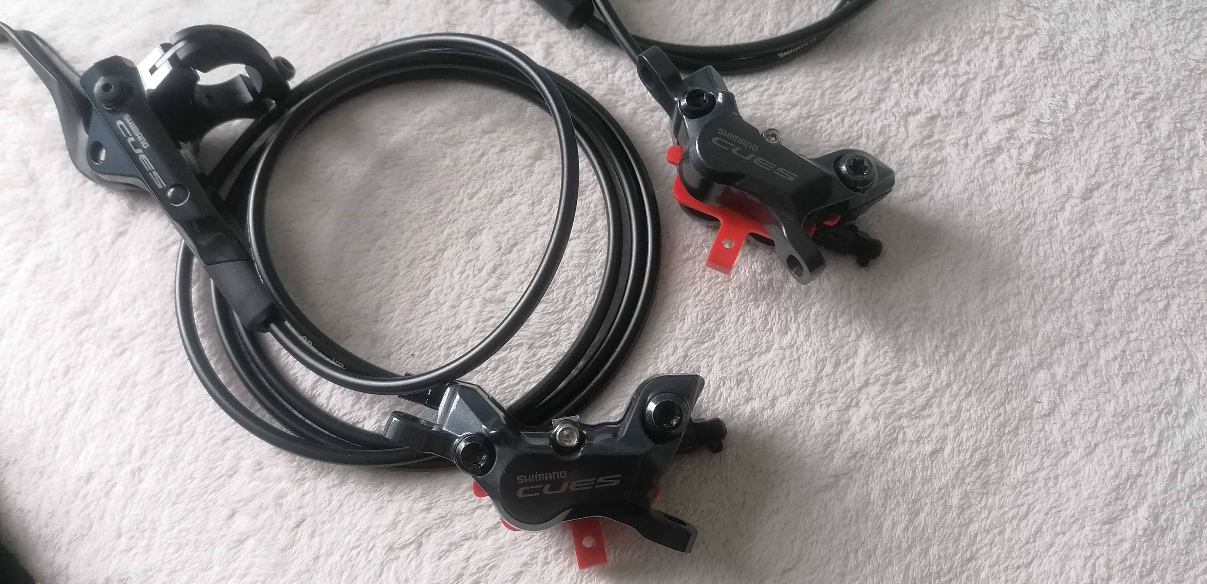NOWE hamulce hydrauliczne CUES RD-U8020 cztery tłoczki #XT rowerowe