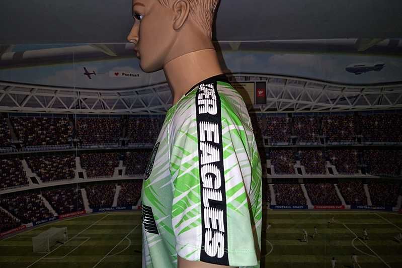 Nigeria NFF Abuja Nike DriFit 2018 prematch size: M-L