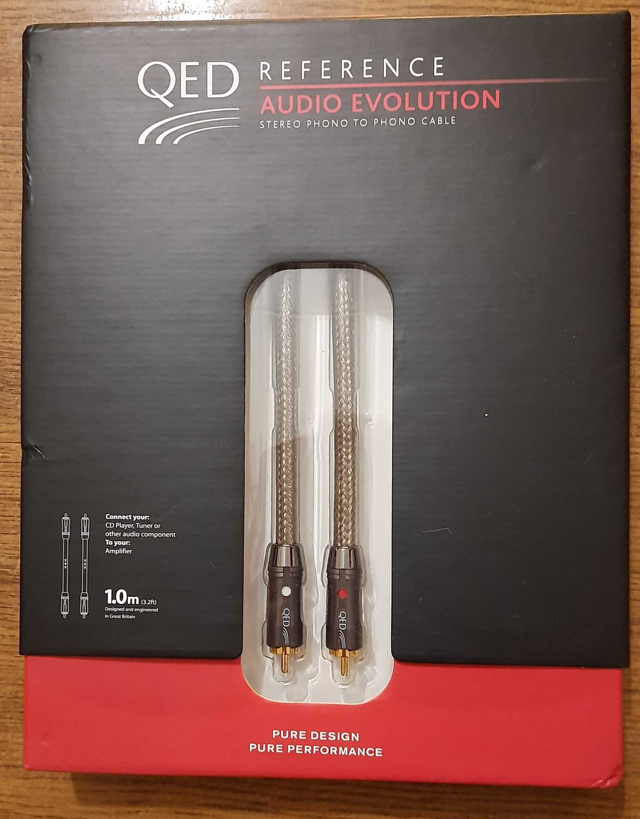 Qed Reference Audio Evolution  2×1м  межблочный кабель