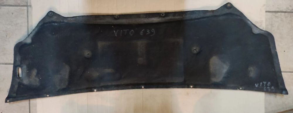 Mercedes Vito 639 wygłuszenie maski silnika podbitka