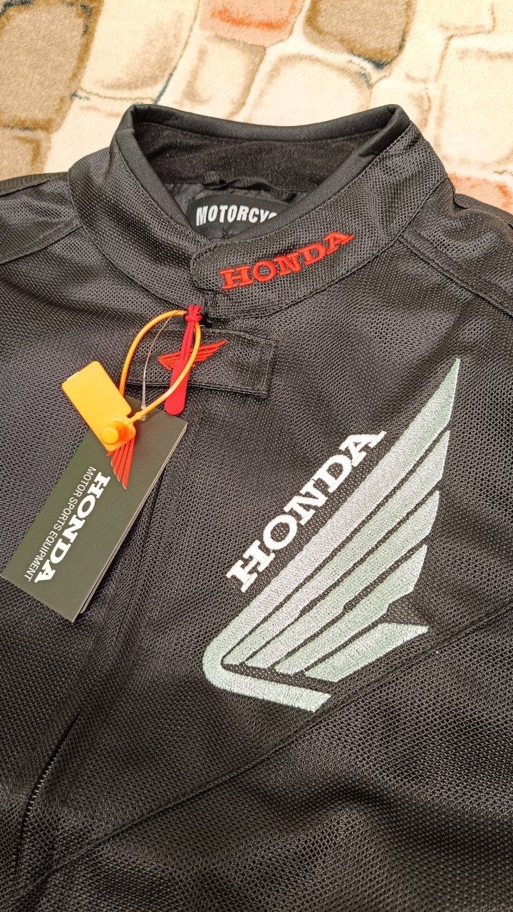 Мото куртка з захистом защитой Honda хонда байкер