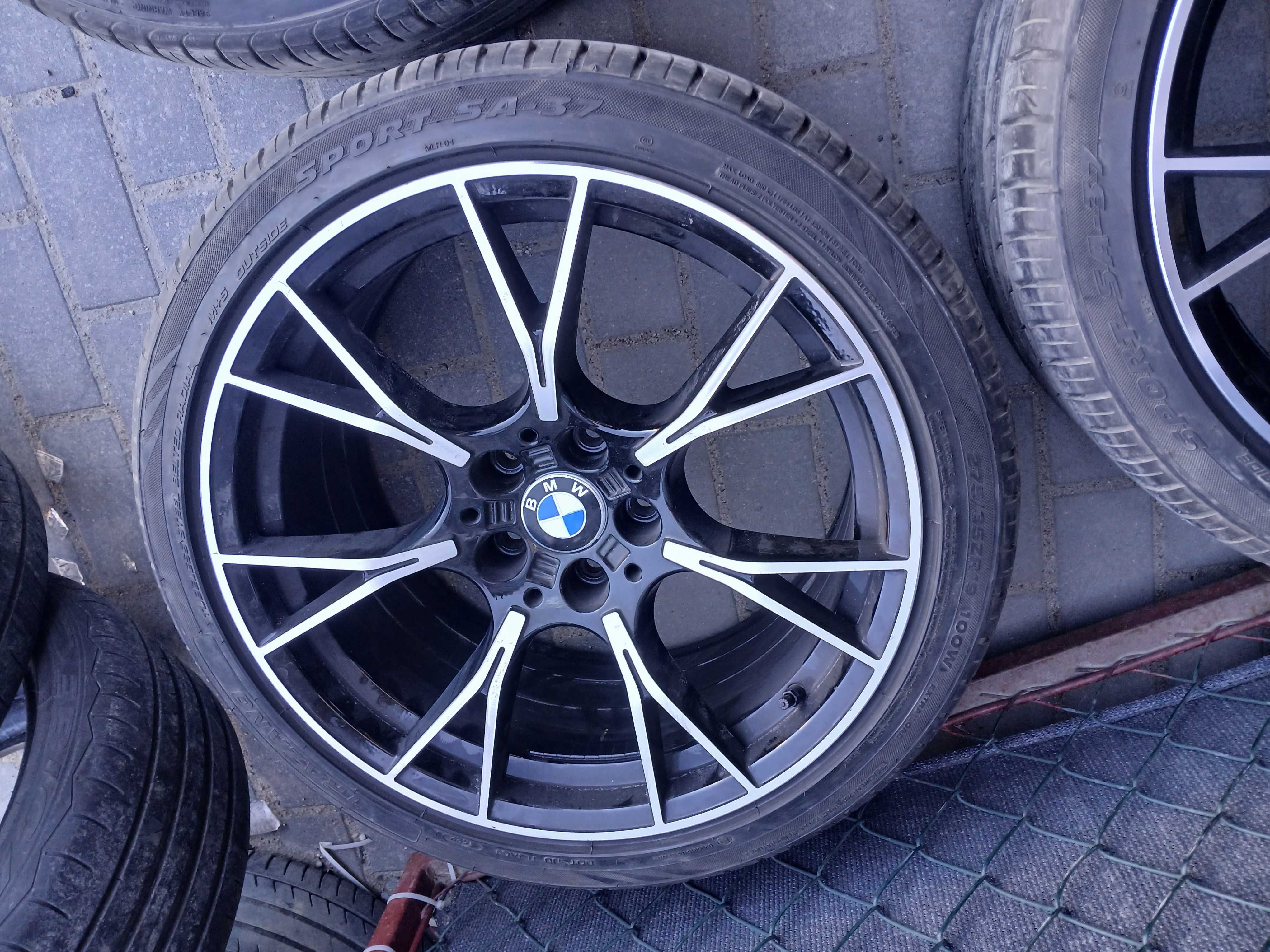 4x koła letnie R19 8.5J+9.5J 5x120 Bmw 5 E60 F10 F11 6 7 F01 Jak Nowe