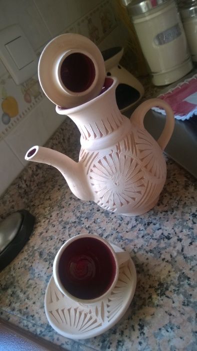 Conjunto chá artesanal