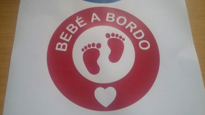 Sticker "Bebé a Bordo"