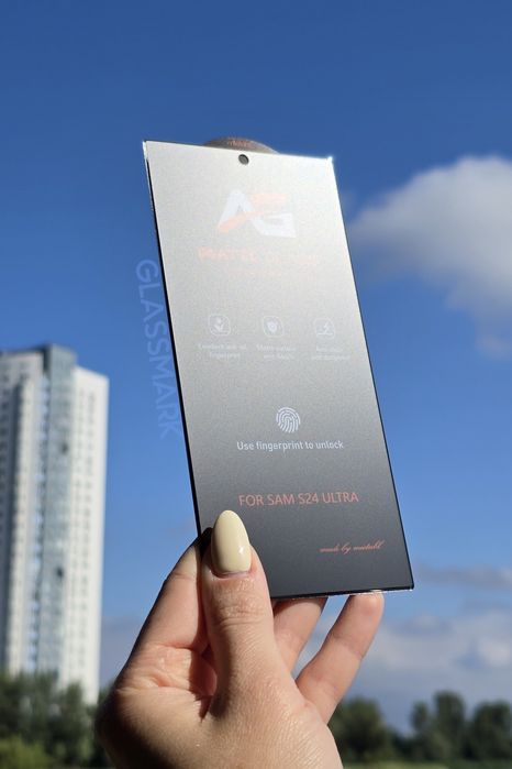 Матове захисне скло Samsung S24 S25 S24+ S25Ultra матовое стекло