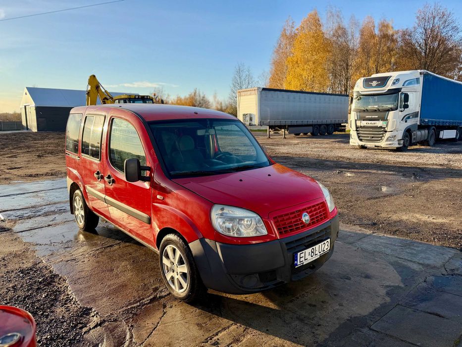 Fiat Doblo 1.9 JTD Hak 5 osób