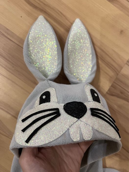 Новорічний костюм зайчика на 2-3 роки