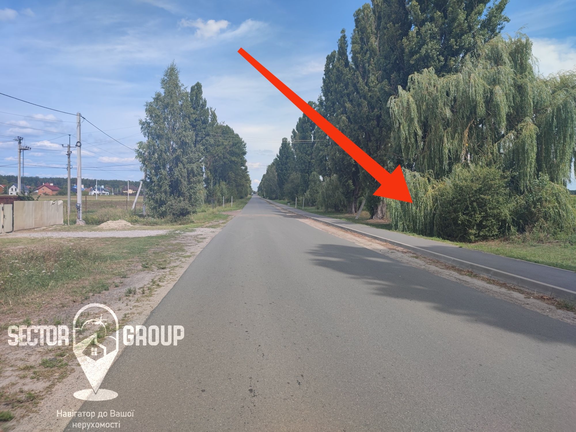 Фасад на Овочевій 10 соток
