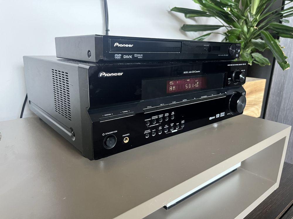 Zestaw audio Tonsil FENIX III - Czarne PLUS amplituner Pioneer i DVD