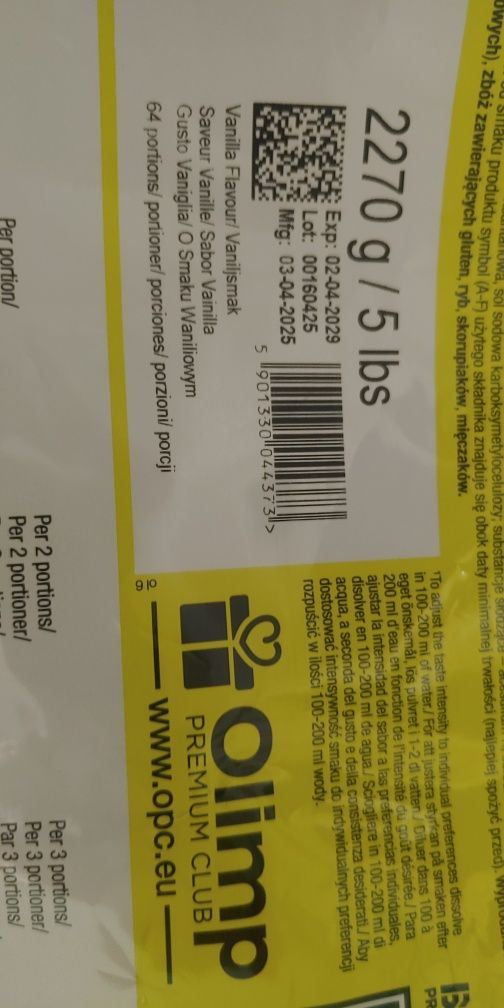 Białko protein 100% Olimp