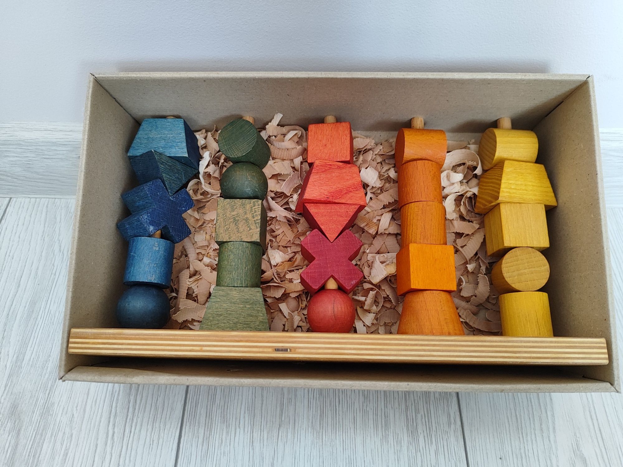 Układanka Płotek Wooden Story