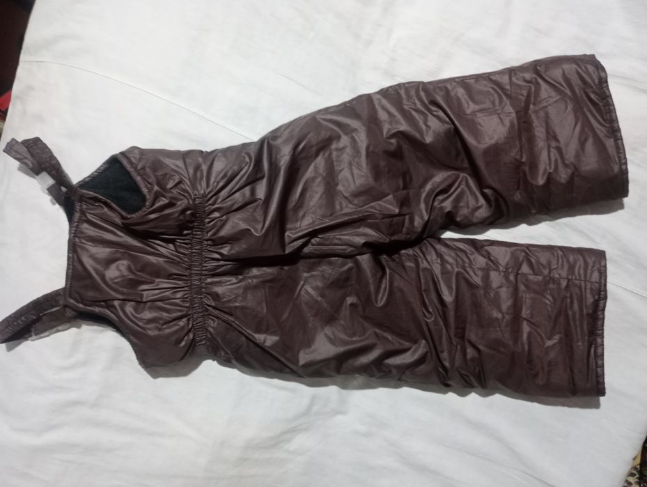 Зимовий комплект на дічинку комбінезон та картка .