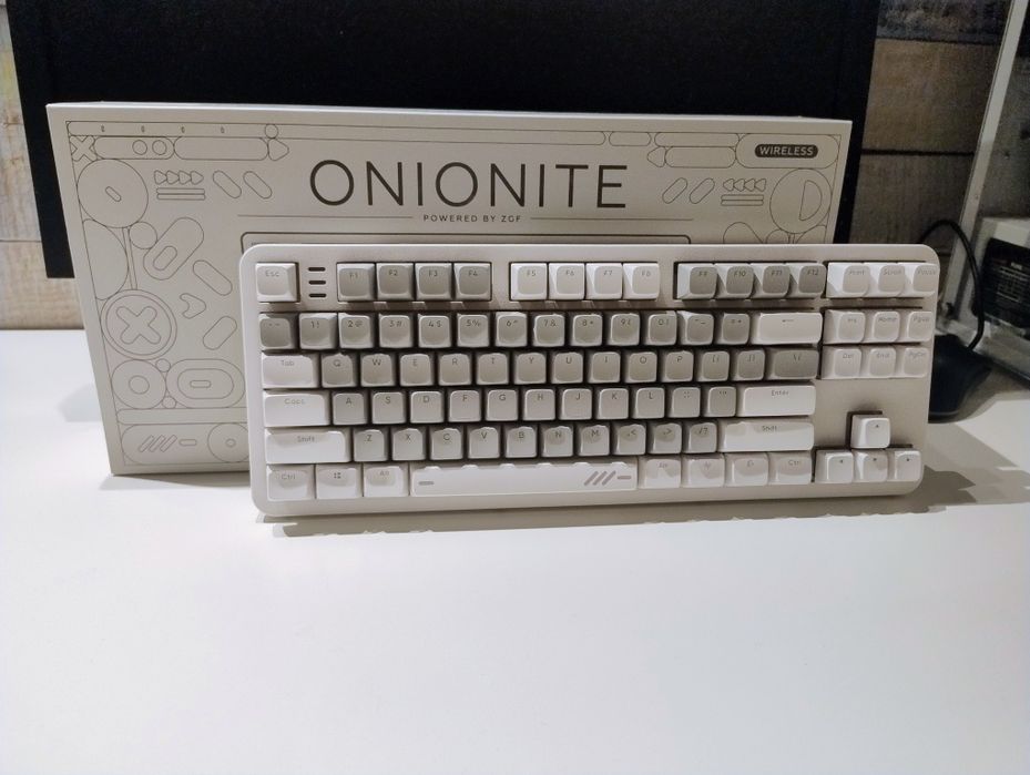 Klawiatura gamingowa Dark Project ALU87A Onionite Wireless