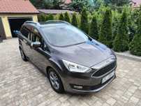 Ford Grand C-MAX II Lift, 18/2019r, 1.0 125kM, tylko 109tyś, zadbany, auto jak nowe