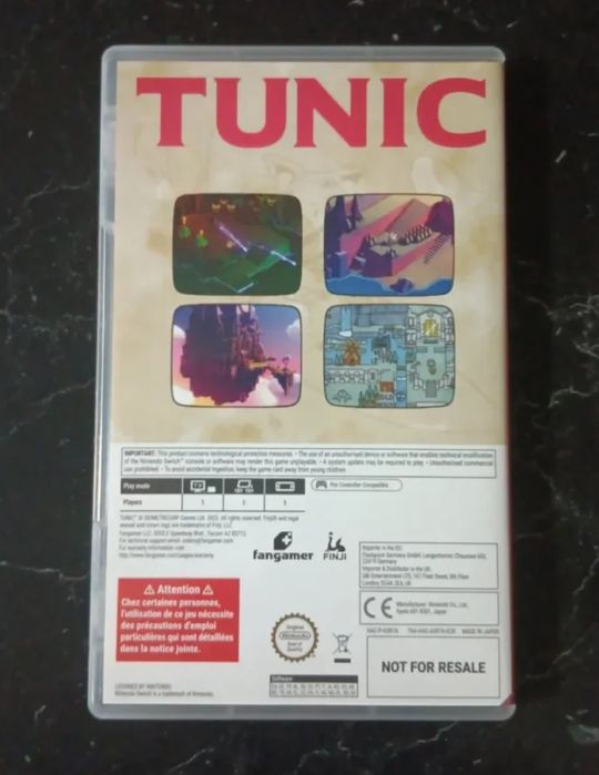 Tunic Deluxe Nintendo Switch