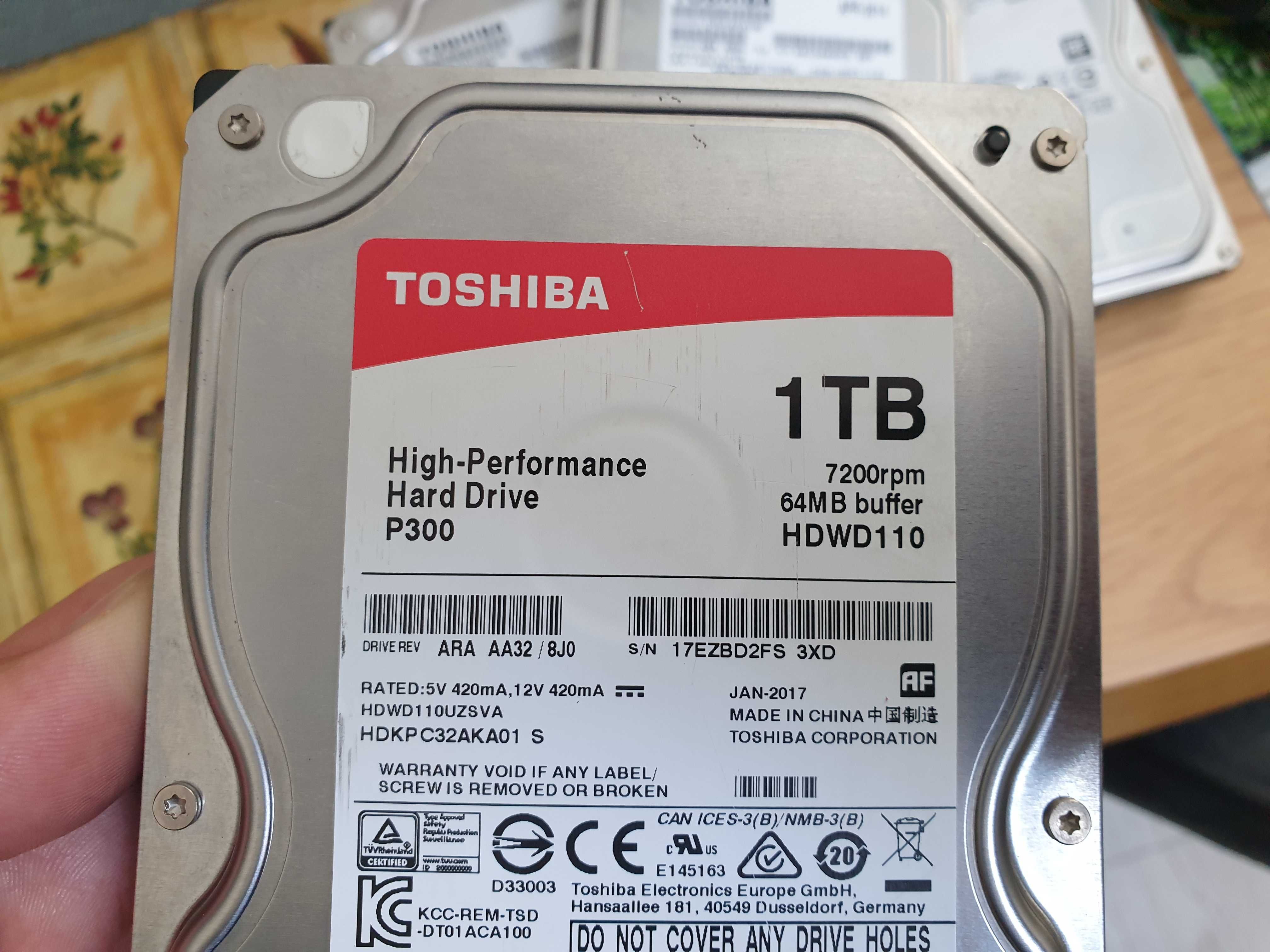 Dysk HDD Toshiba P300 1TB
