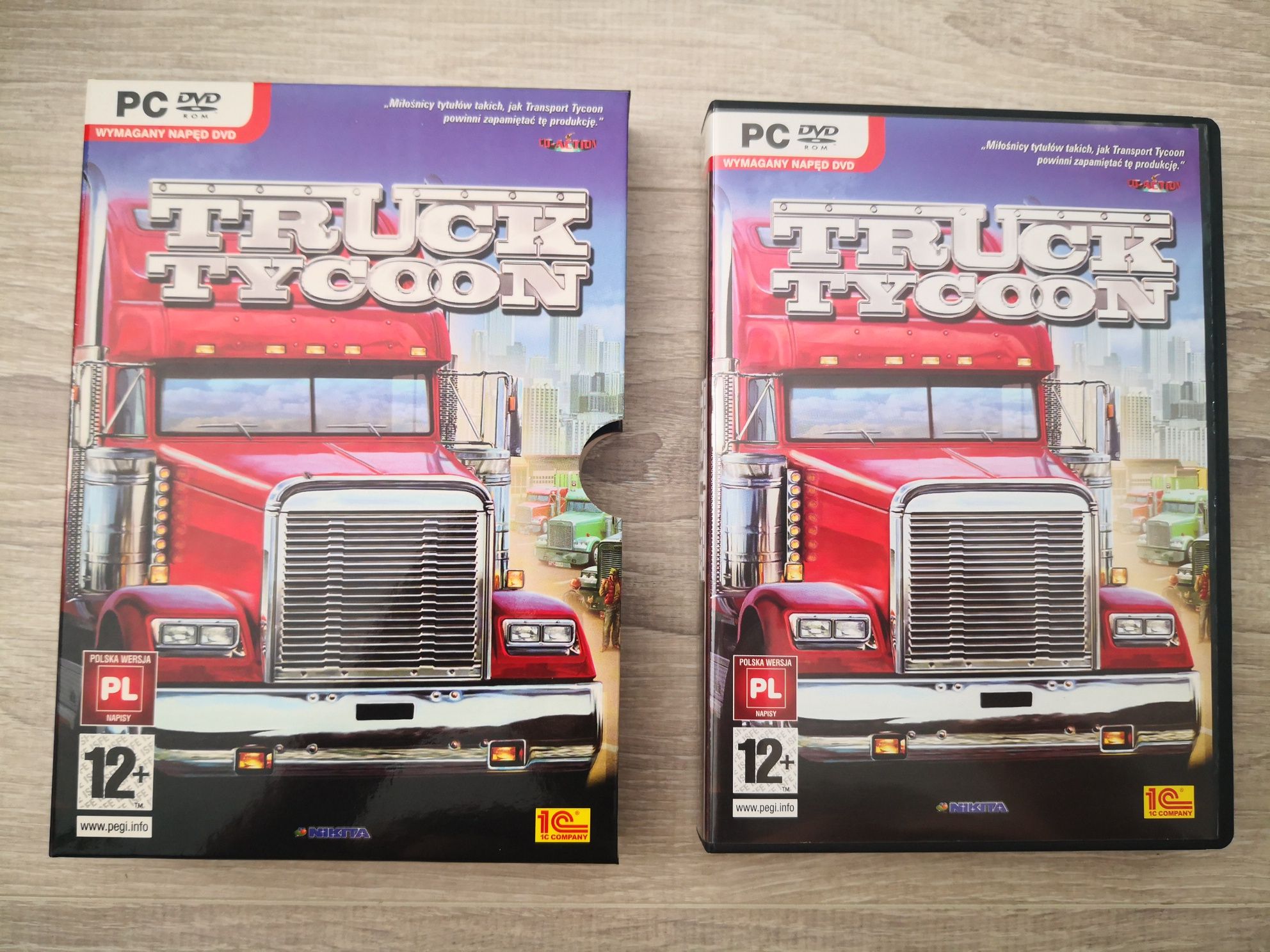 PC DVD-ROM : gra Truck Tycoon PL